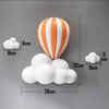 3D Hot Air Balloon Statue Home Wall - The cool art room 