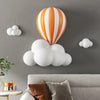 3D Hot Air Balloon Statue Home Wall - The cool art room 