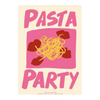 Maximalist Eclectic Pink Pasta Party - The cool art room 