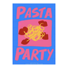 Maximalist Eclectic Pink Pasta Party - The cool art room 