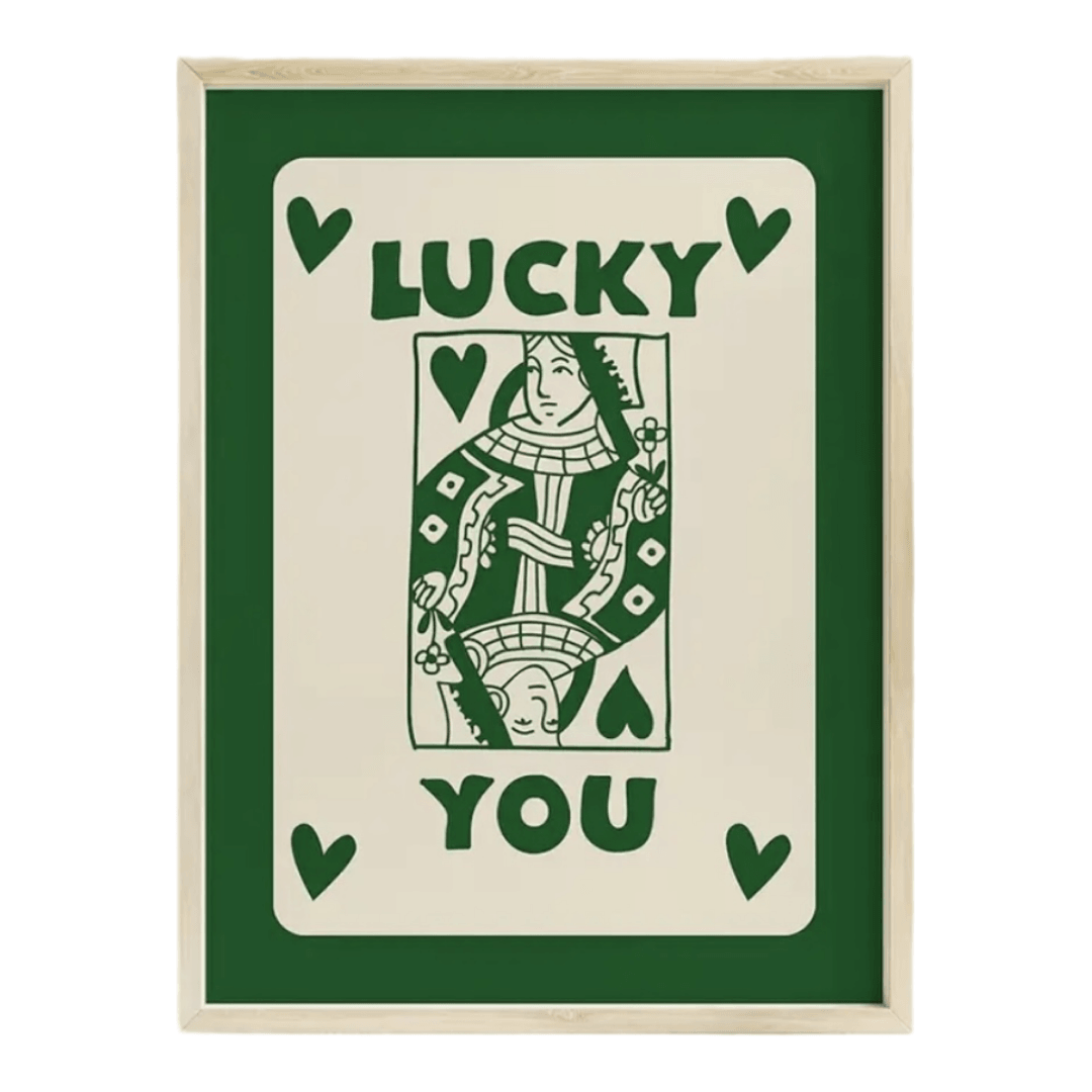 Card Lucky Aesthetic - The cool art room 