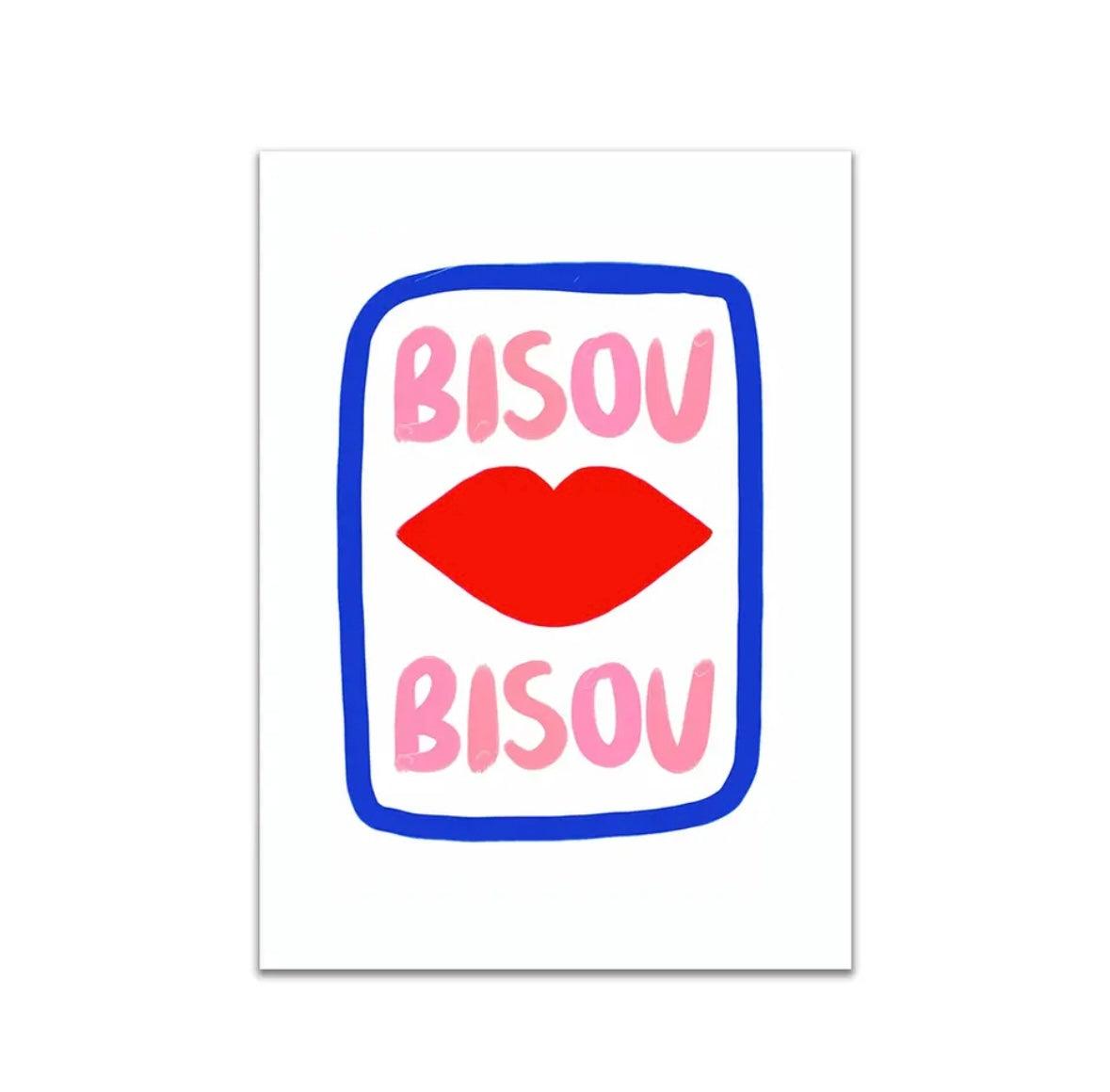 French Bisou Bisou - The cool art room 