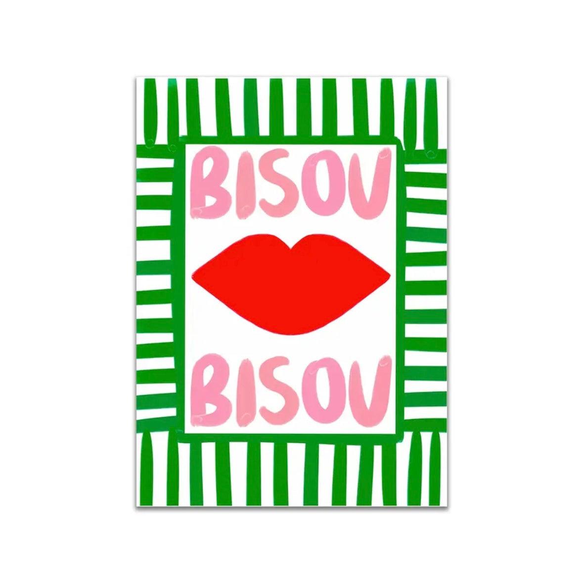 French Bisou Bisou - The cool art room 