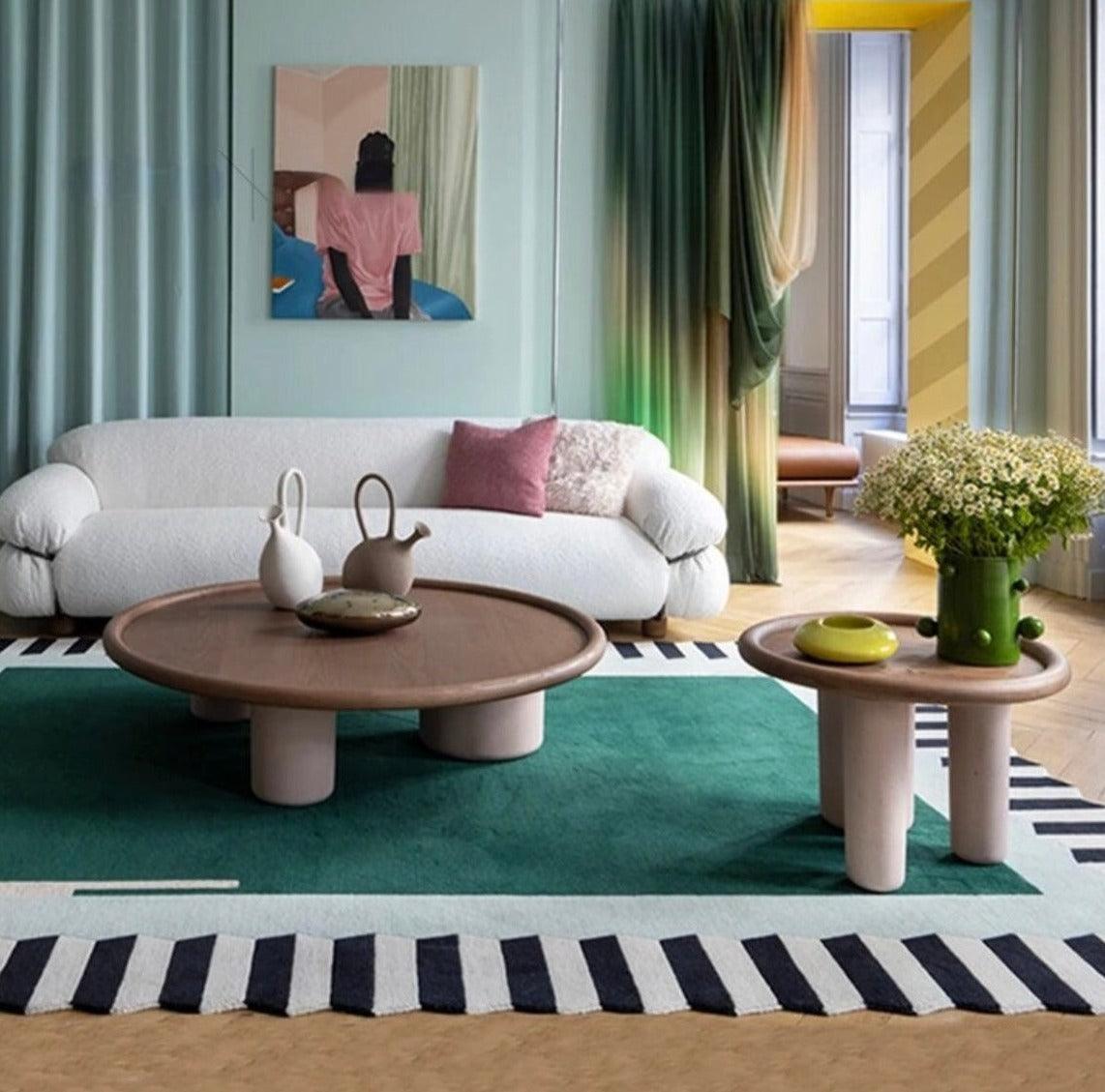 Large Area Carpet Retro - The cool art room 