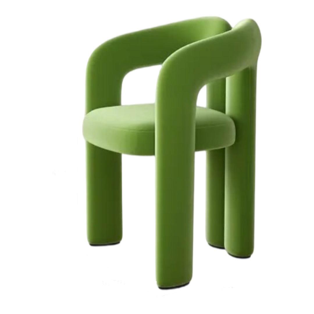 Velvet Dining Chair - The cool art room 