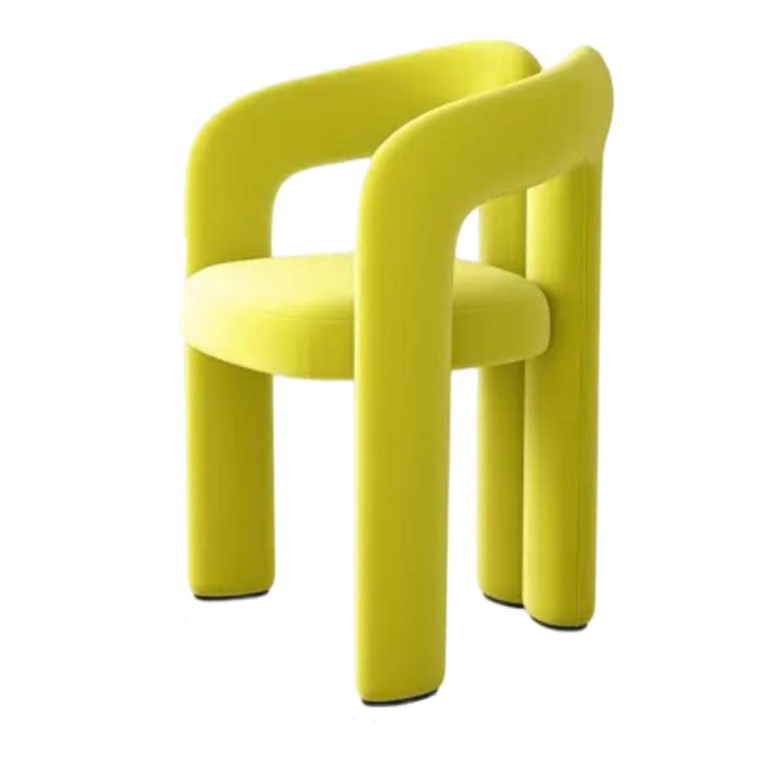 Velvet Dining Chair - The cool art room 