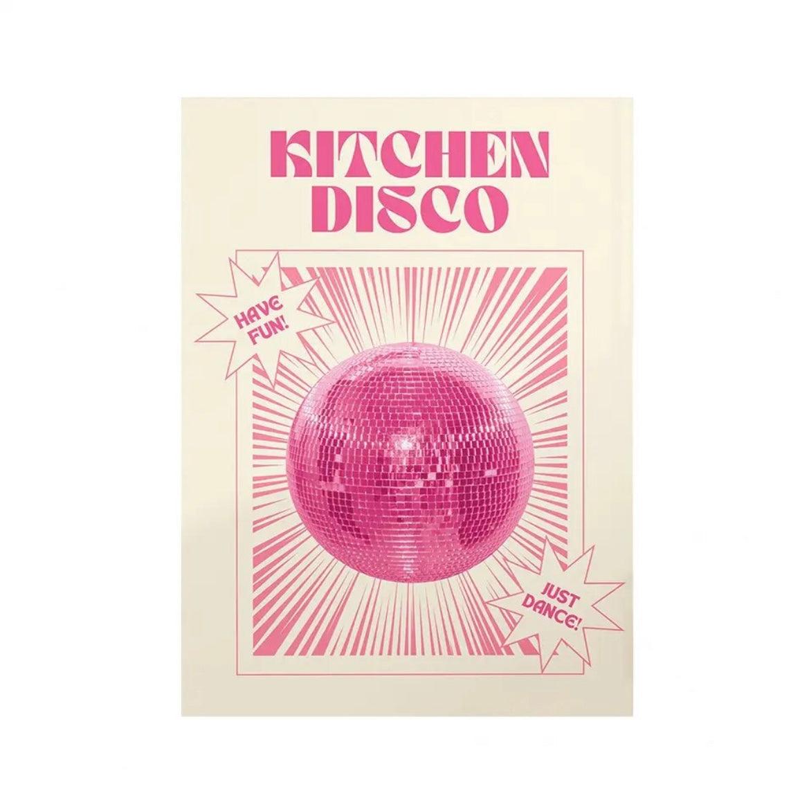 Vintage Disco Canvas - The cool art room 