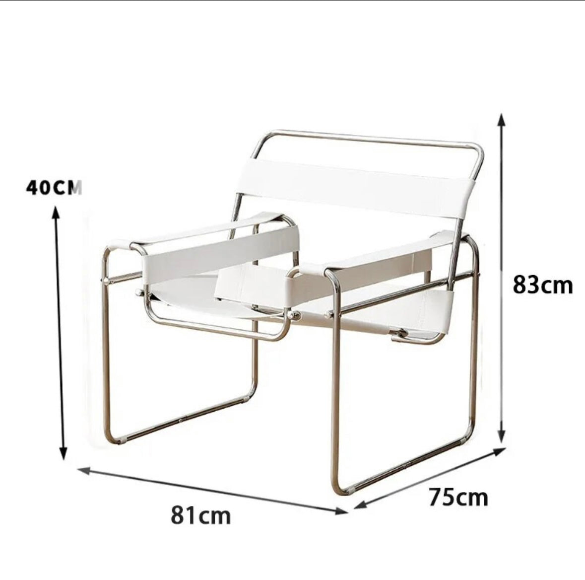 Stainless steel Design Chair