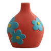 Painted Flower Vase