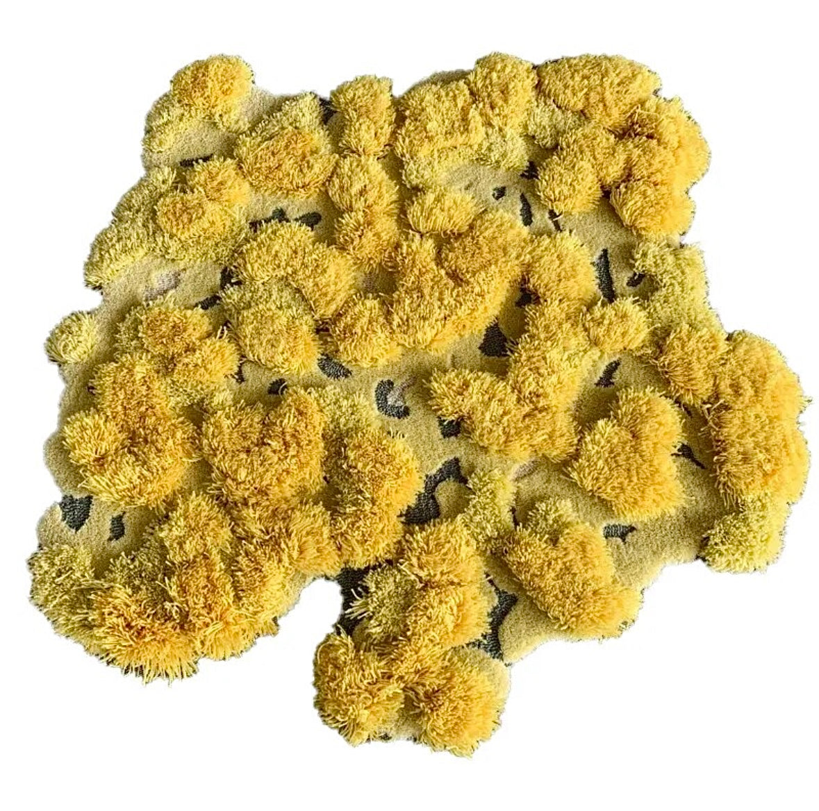 3D Round Moss Forest Wool