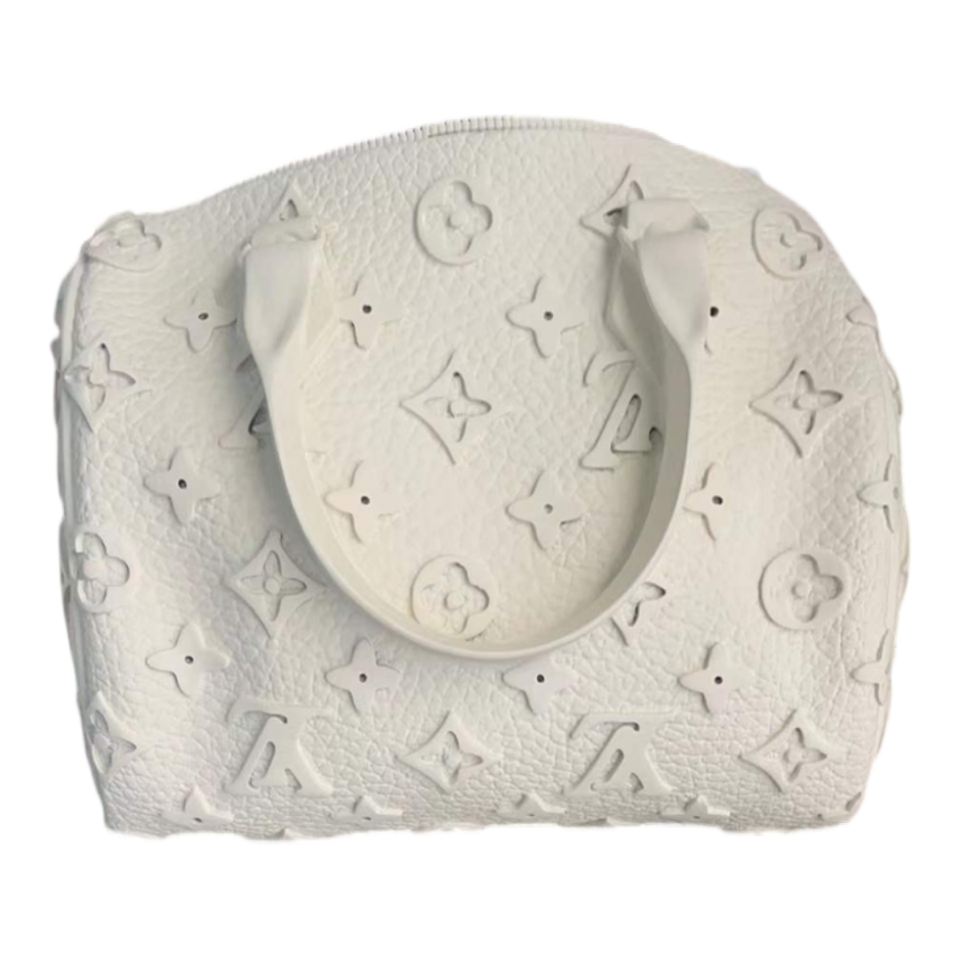 LV Inspired flower Vase