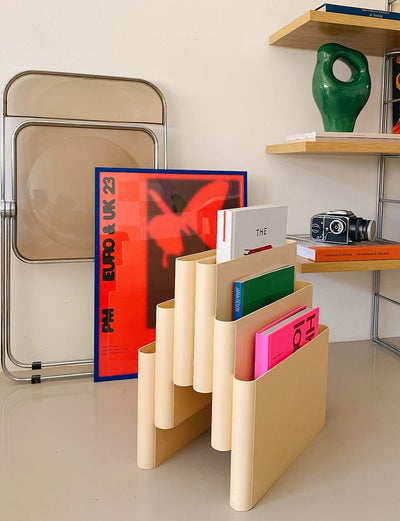 Geometric Magazine Rack