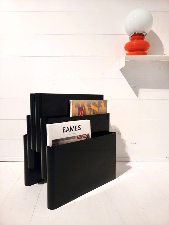 Geometric Magazine Rack