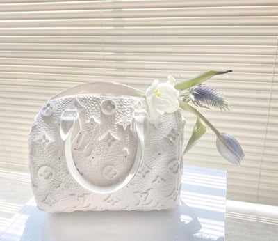 LV Inspired flower Vase